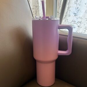 Lavender Haze Stainless Steel Handled Tumbler